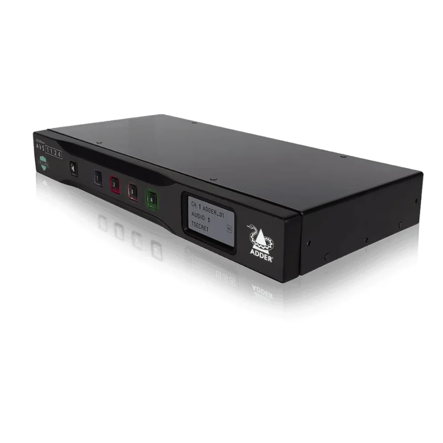 ADDERView® Secure AVS 1124 - Multi-Viewer — manufacturer product image