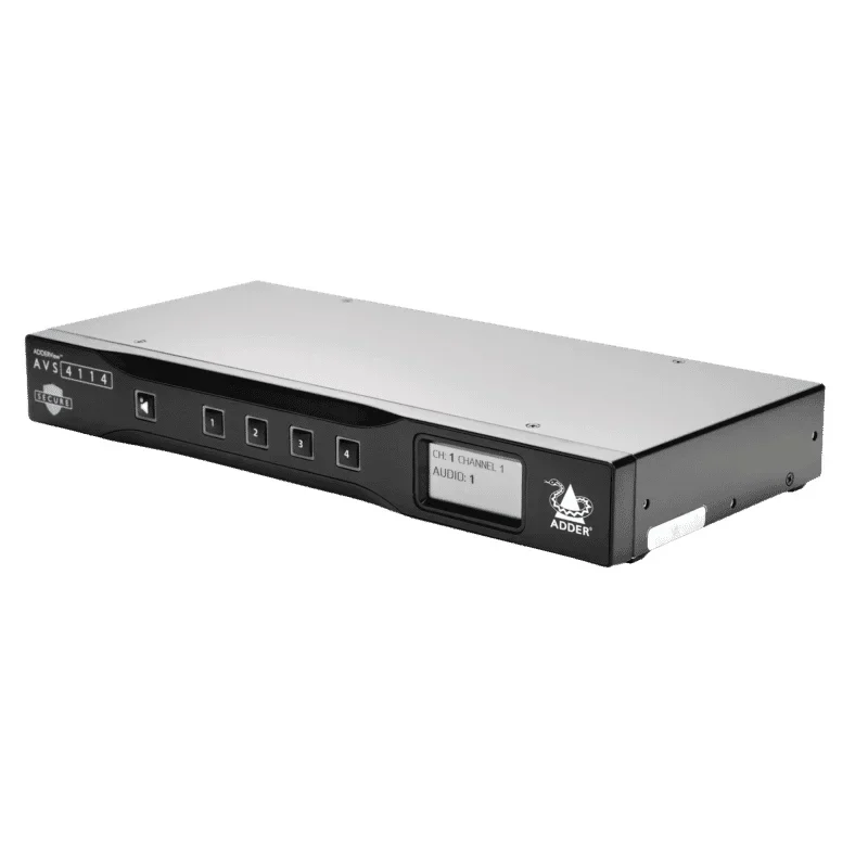 ADDERView® Secure AVS 4114 — manufacturer product image