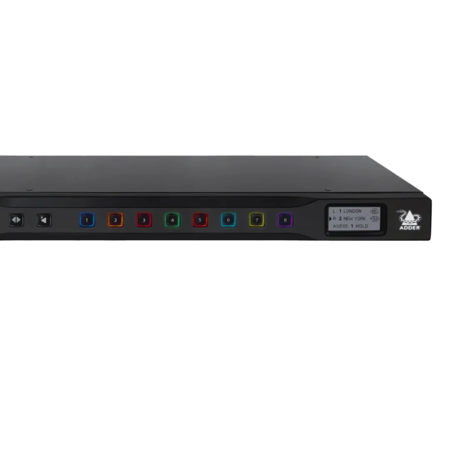 ADDERView® Secure AVS 4128 Flexi-Switch — 1