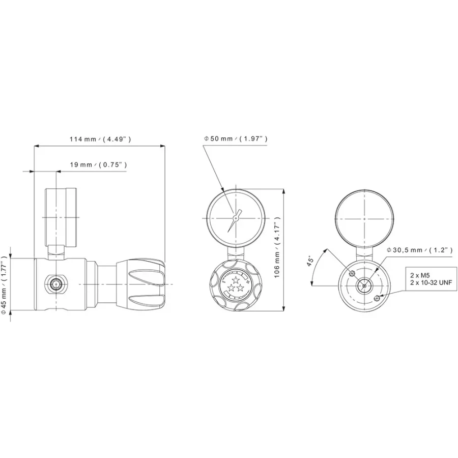 Bellow low pressure regulator - S20 — 3