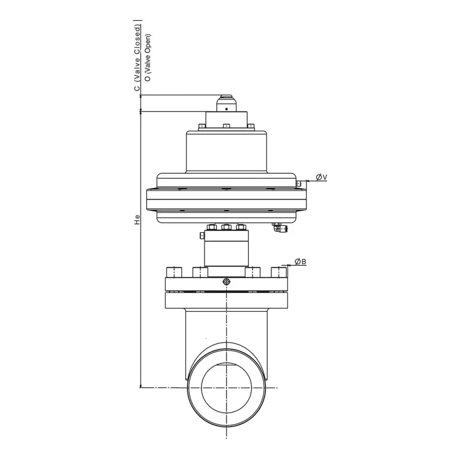 Bellows low to high pressure valve for HP, UHP, corrosive gases and fluids – K300 — 4