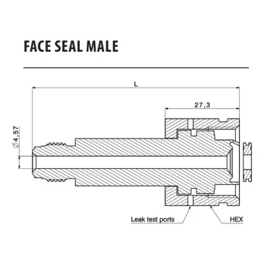CGA/DISS | 40 SERIES STANDARD CONNECTORS (Nipple, Nut and Gasket) — 1