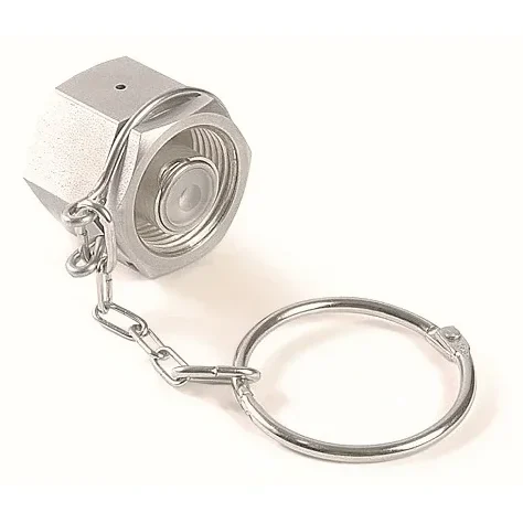 CGA/DISS | CYLINDER OUTLET SEAL CAPS (Nut, Cap, Gasket and Chain) — üretici ürün görseli