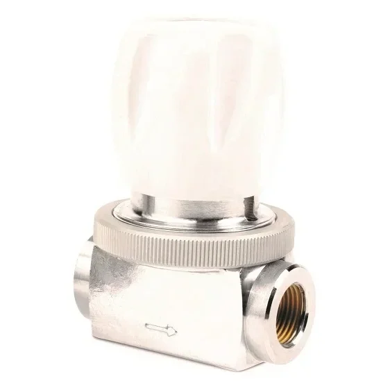 Diaphragm low pressure line valve for high flow - VM45 — 1