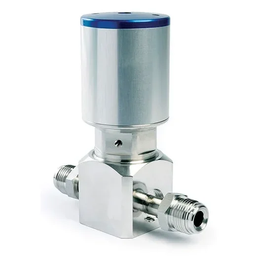 Diaphragm low pressure line valve for HP & UHP gases - M12 — 1