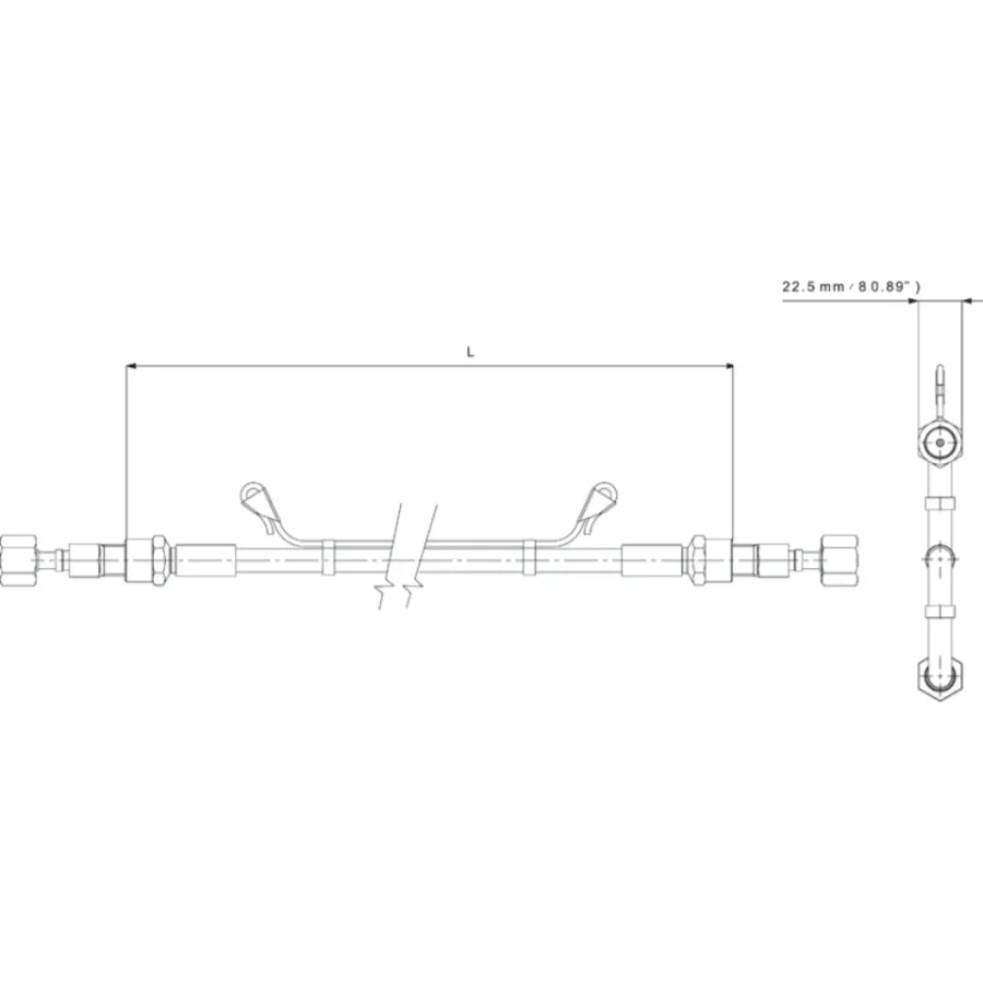 Flexible hoses for food industry- FX06 F — 1