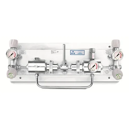 High flow automatic switchover board with manual reset - CEN — 1