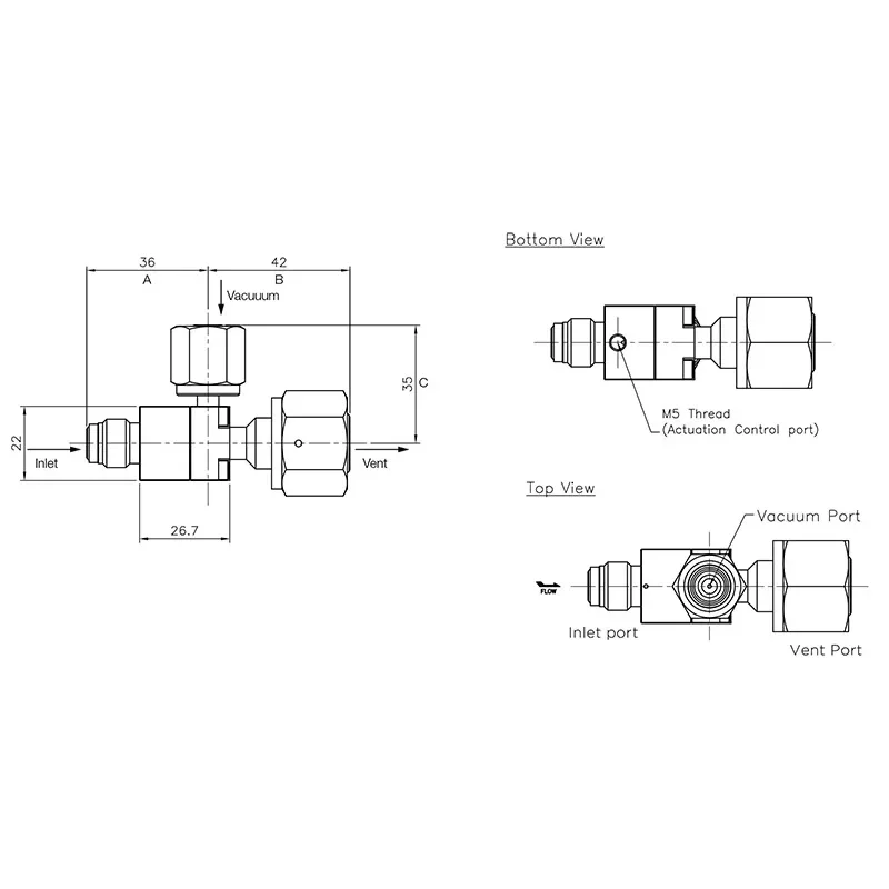 High Performance Vacuum Generator Module Type System - RXVGM — 2