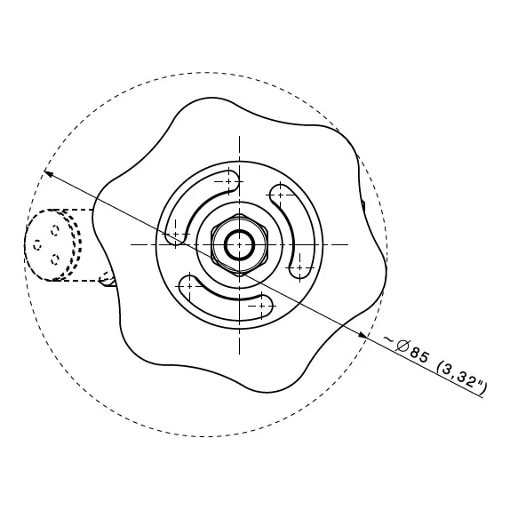 High pressure cylinder valve specific applications - D488 — 1