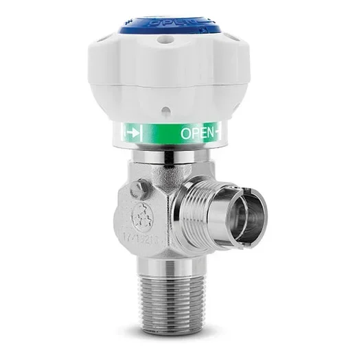 High pressure & high flow UHP cylinder valve – D339S — 1