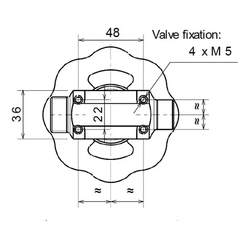 High pressure line valve specific applications - D605 — 2