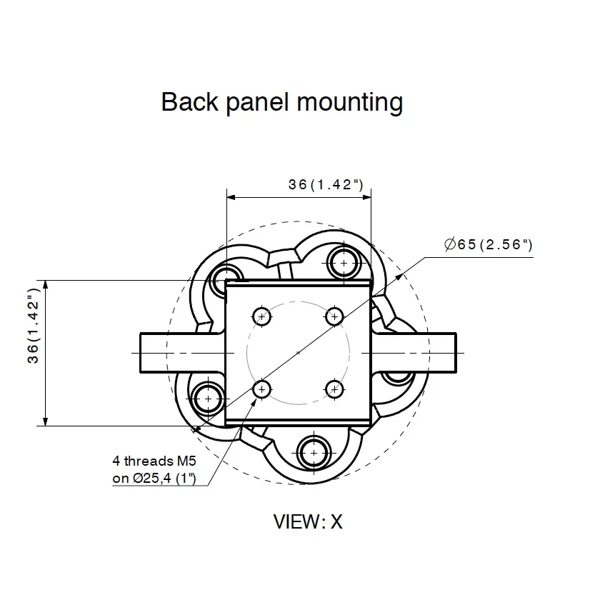 High Pressure manual line valve for UHP gases – D604 — 2