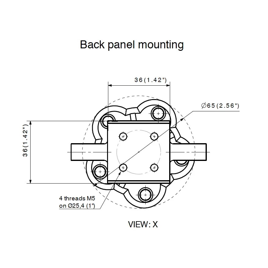 High Pressure manual line valve for UHP gases – D639S — 1