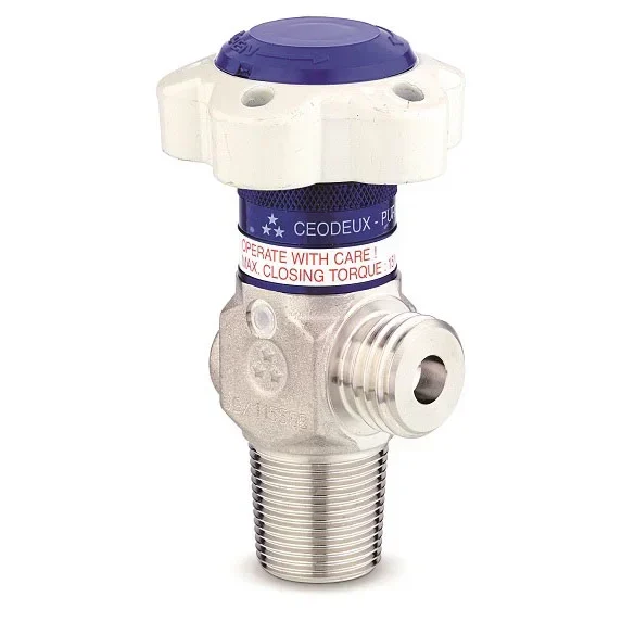 Low pressure & high flow UHP cylinder valve - D337 — üretici ürün görseli