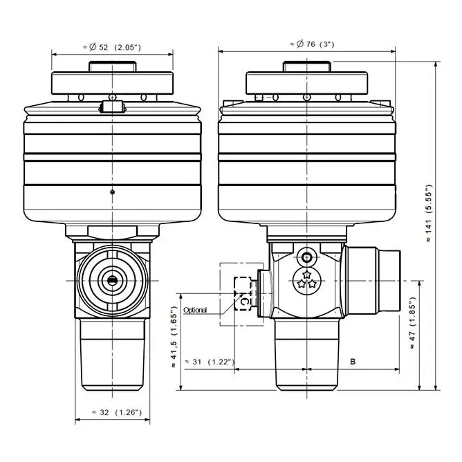 Low pressure & high flow UHP cylinder valve with pneumatic actuator - D387 — 1