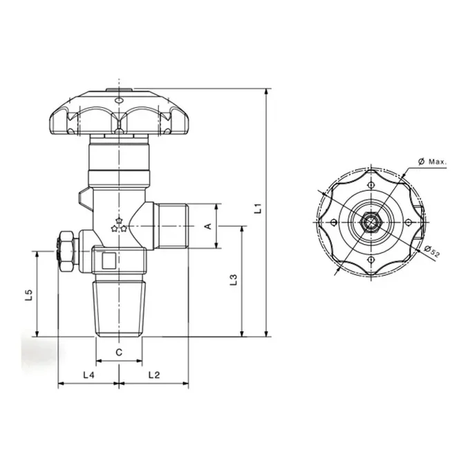 Small cone valves - C972/C973 — 3