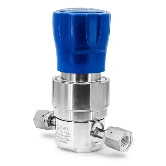 Sub-atmospheric pressure regulator for HP & UHP gases - RX3100 — manufacturer product image
