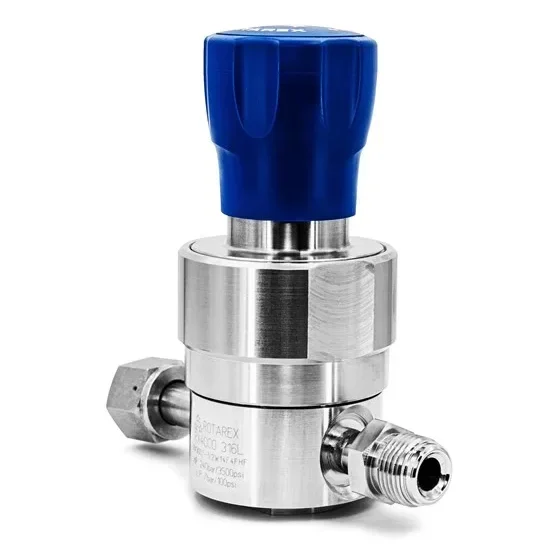 Sub-atmospheric pressure regulator for HP & UHP gases - RX4100 — manufacturer product image