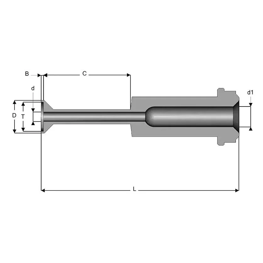 UHP Fitting Automatic Tube Weld Reducing Gland - EFR-AB — 1