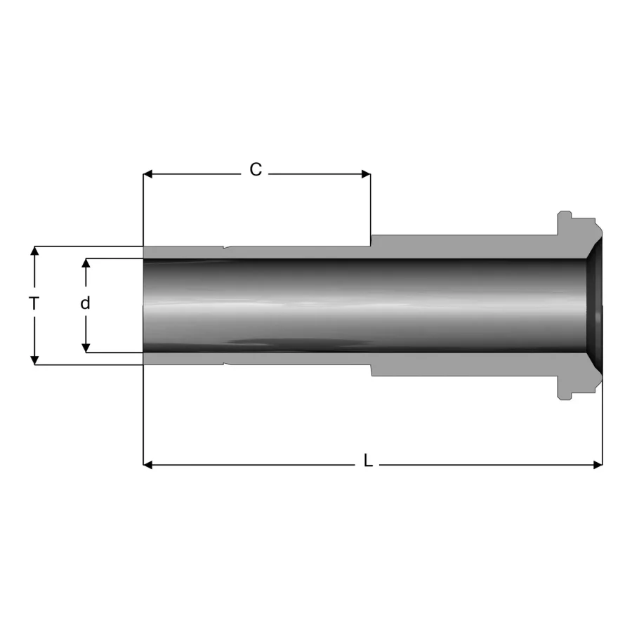 UHP Fitting Tube Adapter - TA — 1