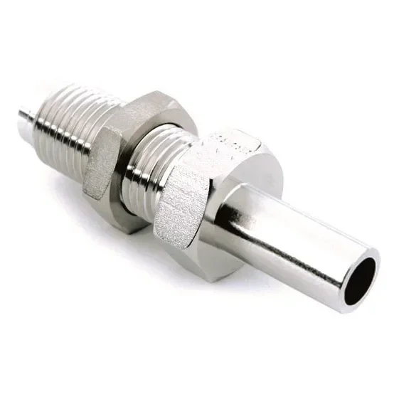 UHP Fittings Buttweld Bulkhead Union for High Flow Applications - BU-HF — manufacturer product image