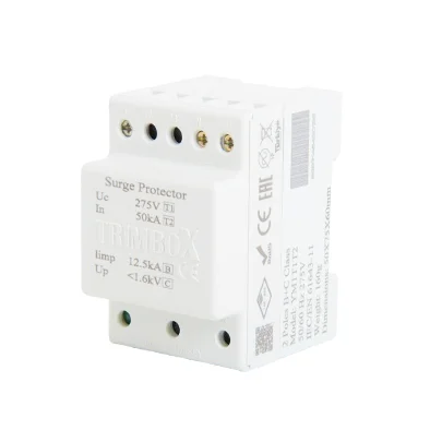 2 Kutup B+C Sınıfı Parafudr 50kA — manufacturer product image