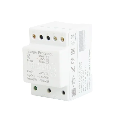 2 Kutup B+C+D Sınıfı Parafudr 100kA — manufacturer product image